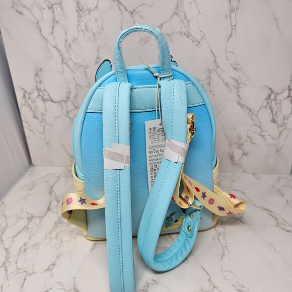 NWT Disney Loungefly LILO STITCH SCRUMP Beach Sand Castle Backpack - Picture 5 of 8